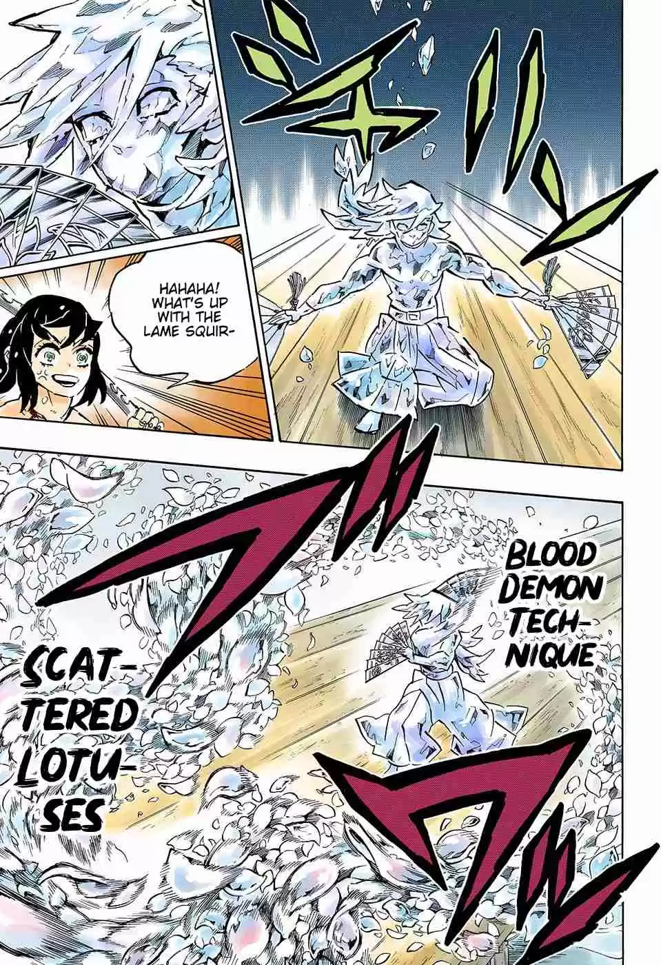 Kimetsu no Yaiba Digital Colored Comics Ch. 161 Flutter of Butterfly Wings