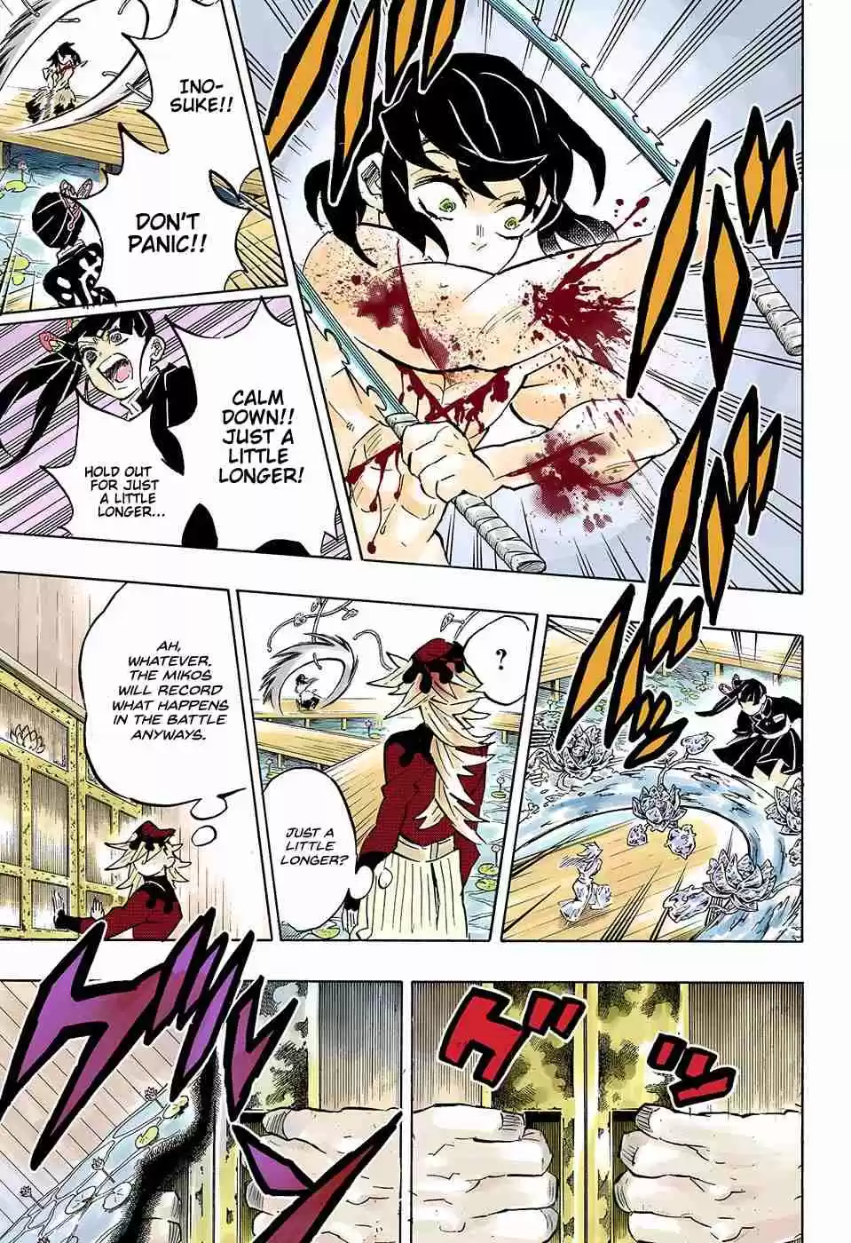 Kimetsu no Yaiba Digital Colored Comics Ch. 161 Flutter of Butterfly Wings