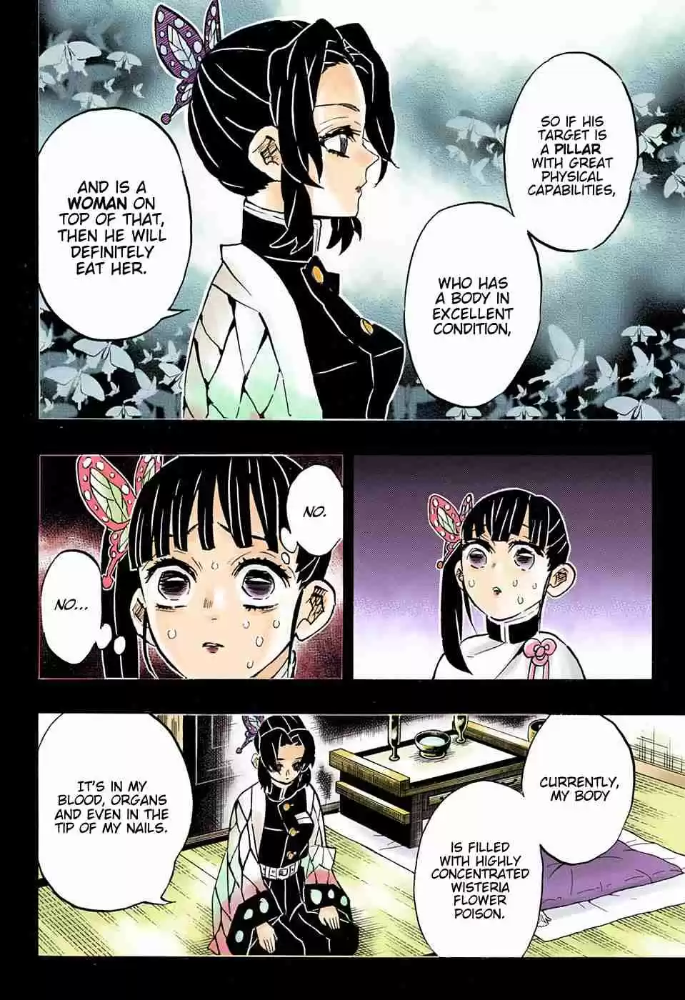 Kimetsu no Yaiba Digital Colored Comics Ch. 162 Three Victorious Stars