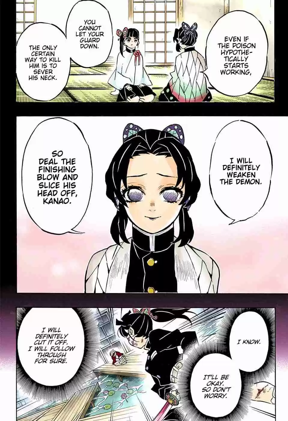 Kimetsu no Yaiba Digital Colored Comics Ch. 162 Three Victorious Stars