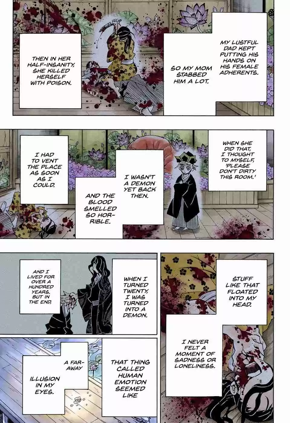 Kimetsu no Yaiba Digital Colored Comics Ch. 163 Overflowing Heart