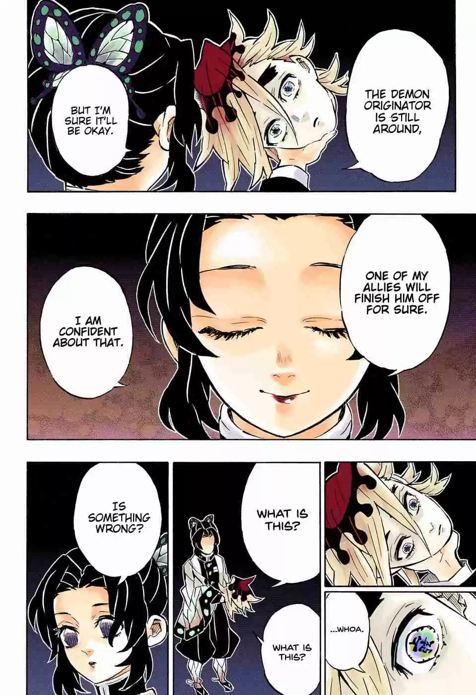 Kimetsu no Yaiba Digital Colored Comics Ch. 163 Overflowing Heart