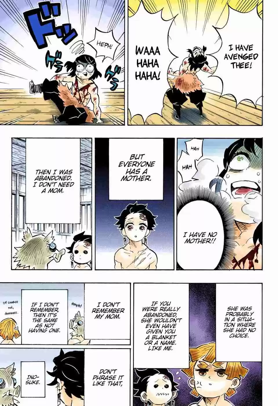 Kimetsu no Yaiba Digital Colored Comics Ch. 163 Overflowing Heart