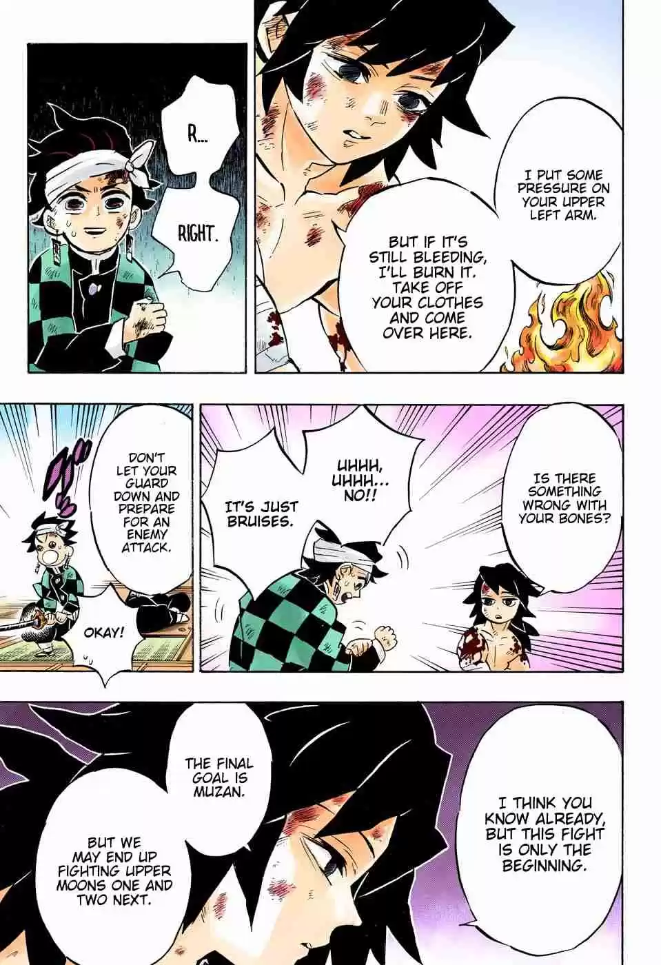 Kimetsu no Yaiba Digital Colored Comics Ch. 164 I Got a Bit Too Arrogant