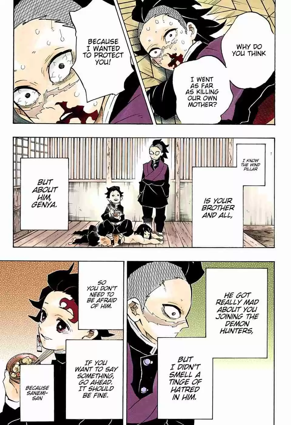 Kimetsu no Yaiba Digital Colored Comics Ch. 166 True Feelings