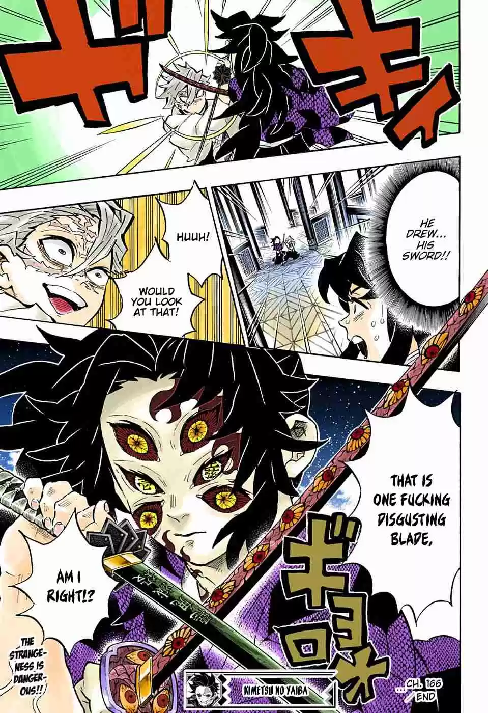 Kimetsu no Yaiba Digital Colored Comics Ch. 166 True Feelings