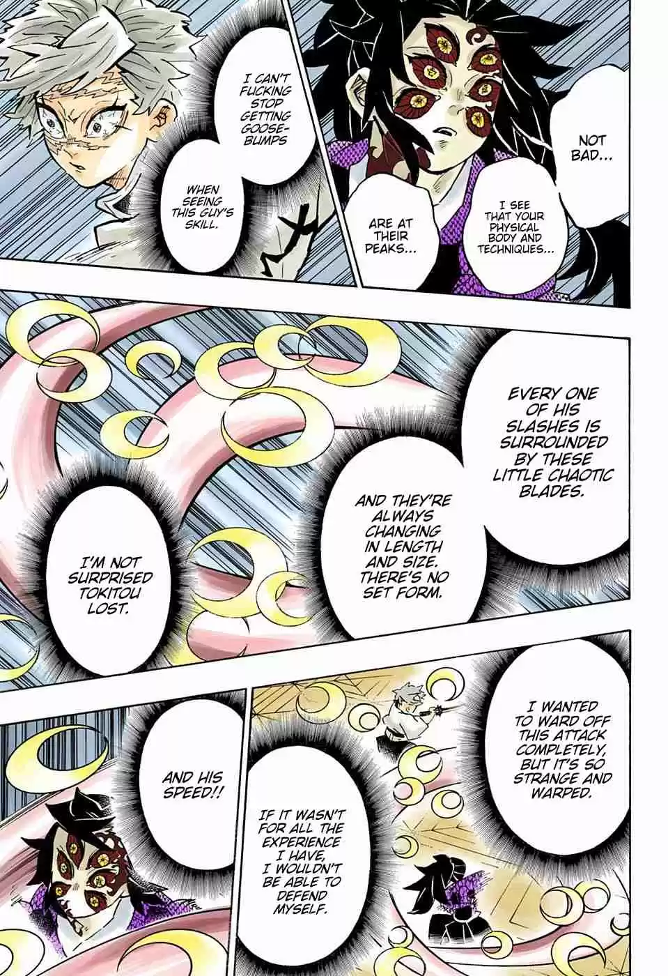 Kimetsu no Yaiba Digital Colored Comics Ch. 167 Prayer