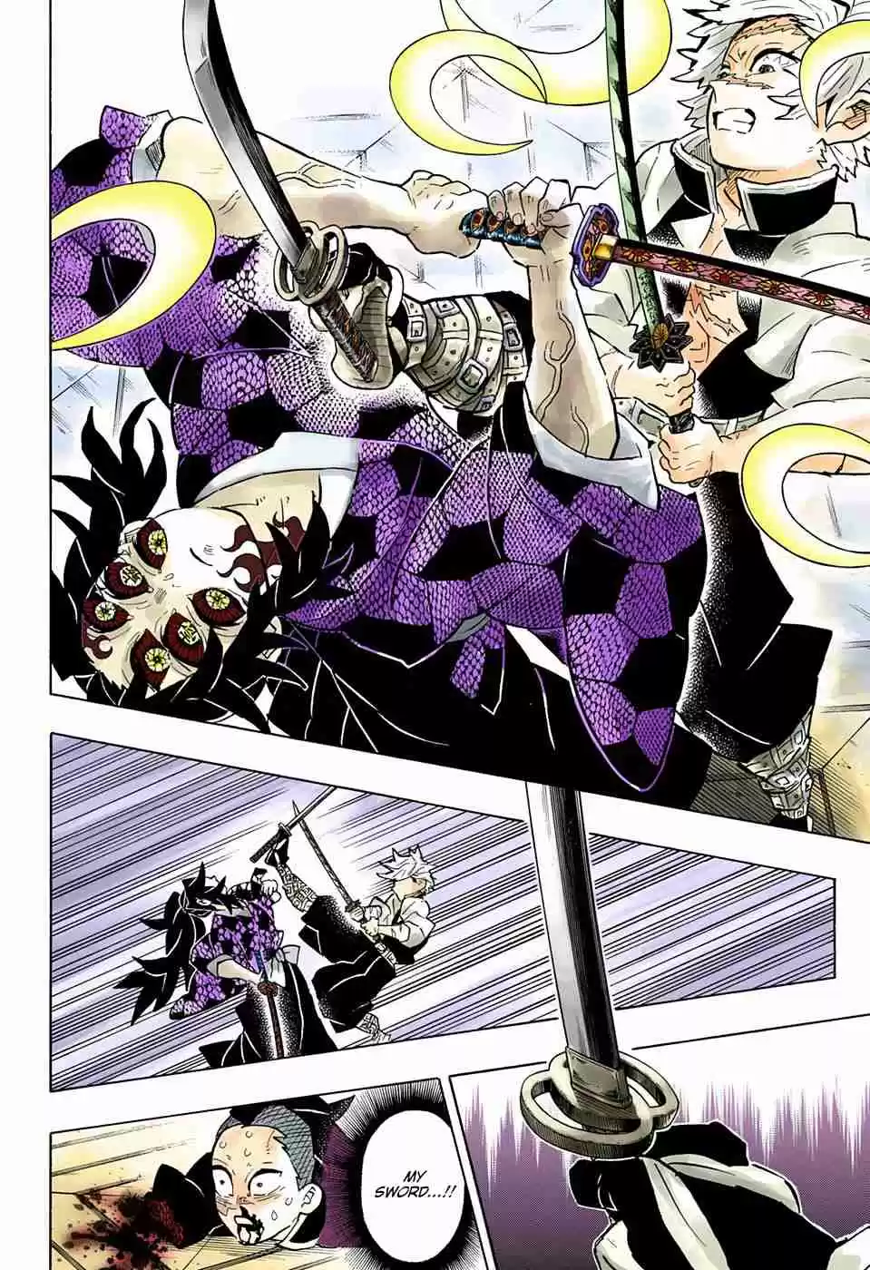Kimetsu no Yaiba Digital Colored Comics Ch. 167 Prayer