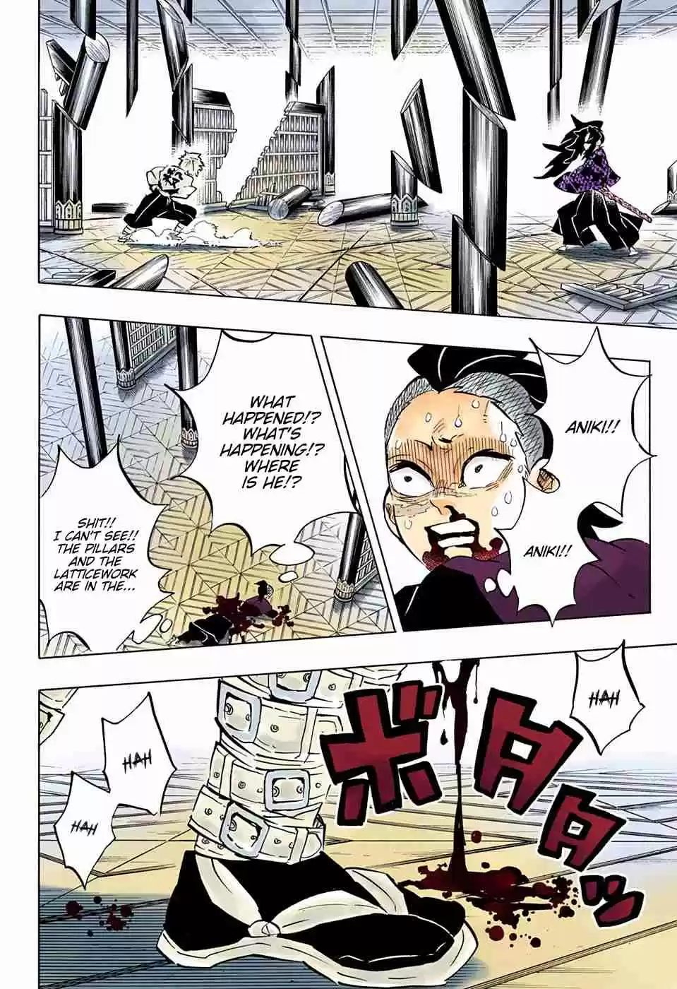 Kimetsu no Yaiba Digital Colored Comics Ch. 167 Prayer