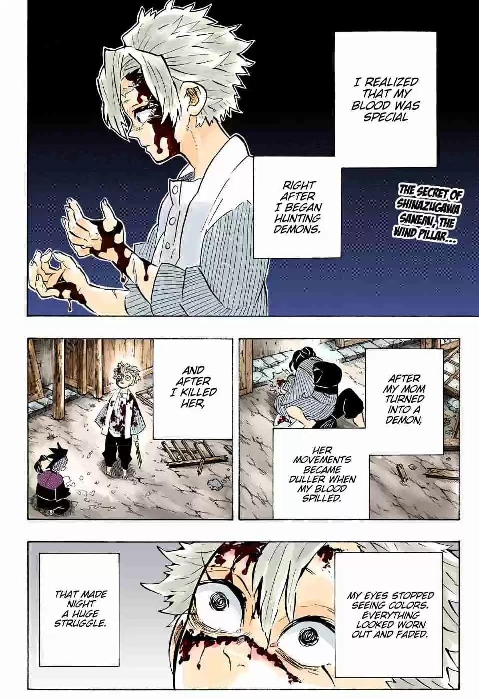 Kimetsu no Yaiba Digital Colored Comics Ch. 168 Eternal Permanence