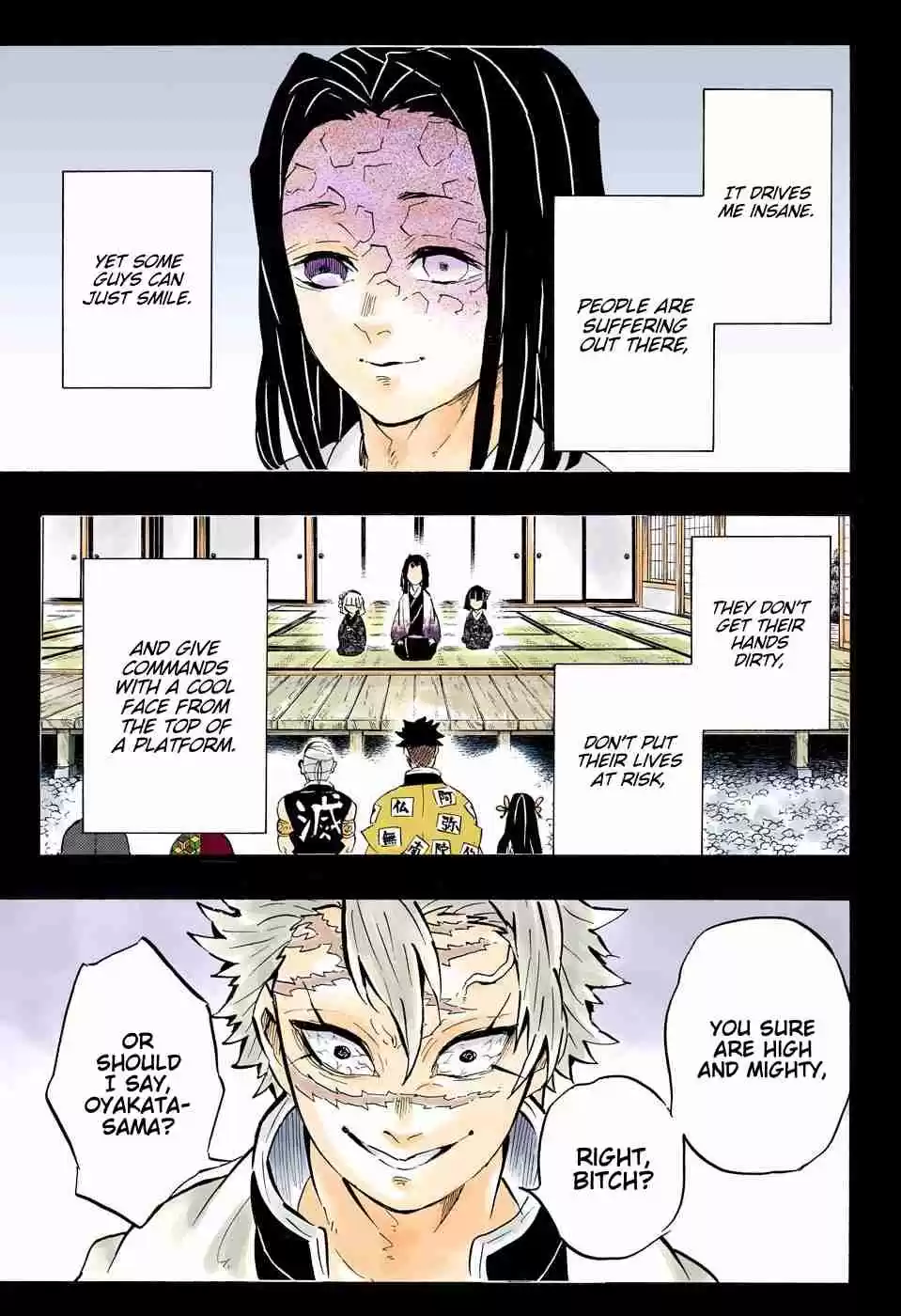 Kimetsu no Yaiba Digital Colored Comics Ch. 168 Eternal Permanence