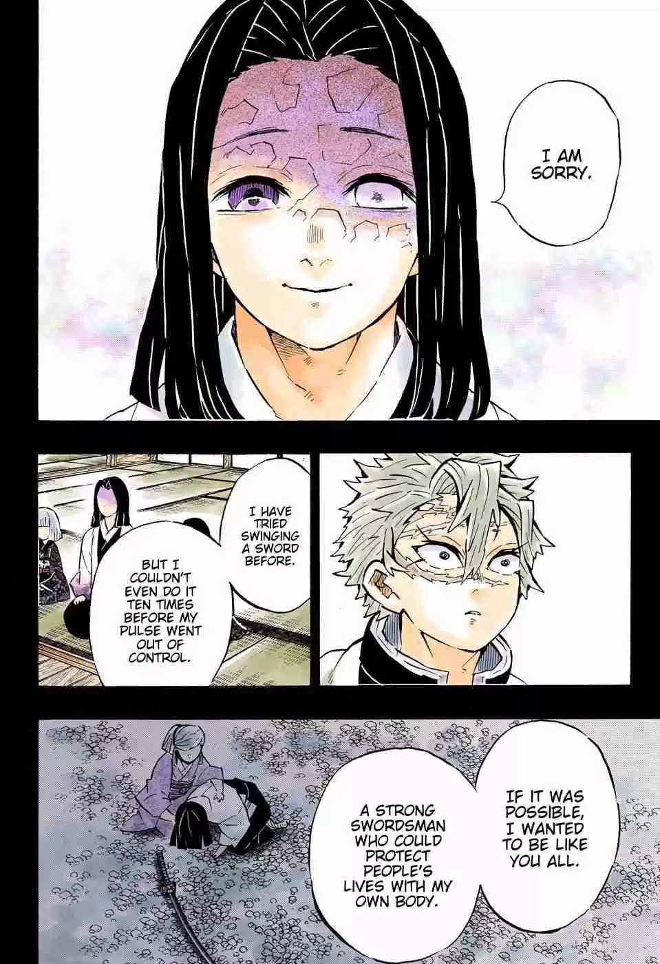 Kimetsu no Yaiba Digital Colored Comics Ch. 168 Eternal Permanence
