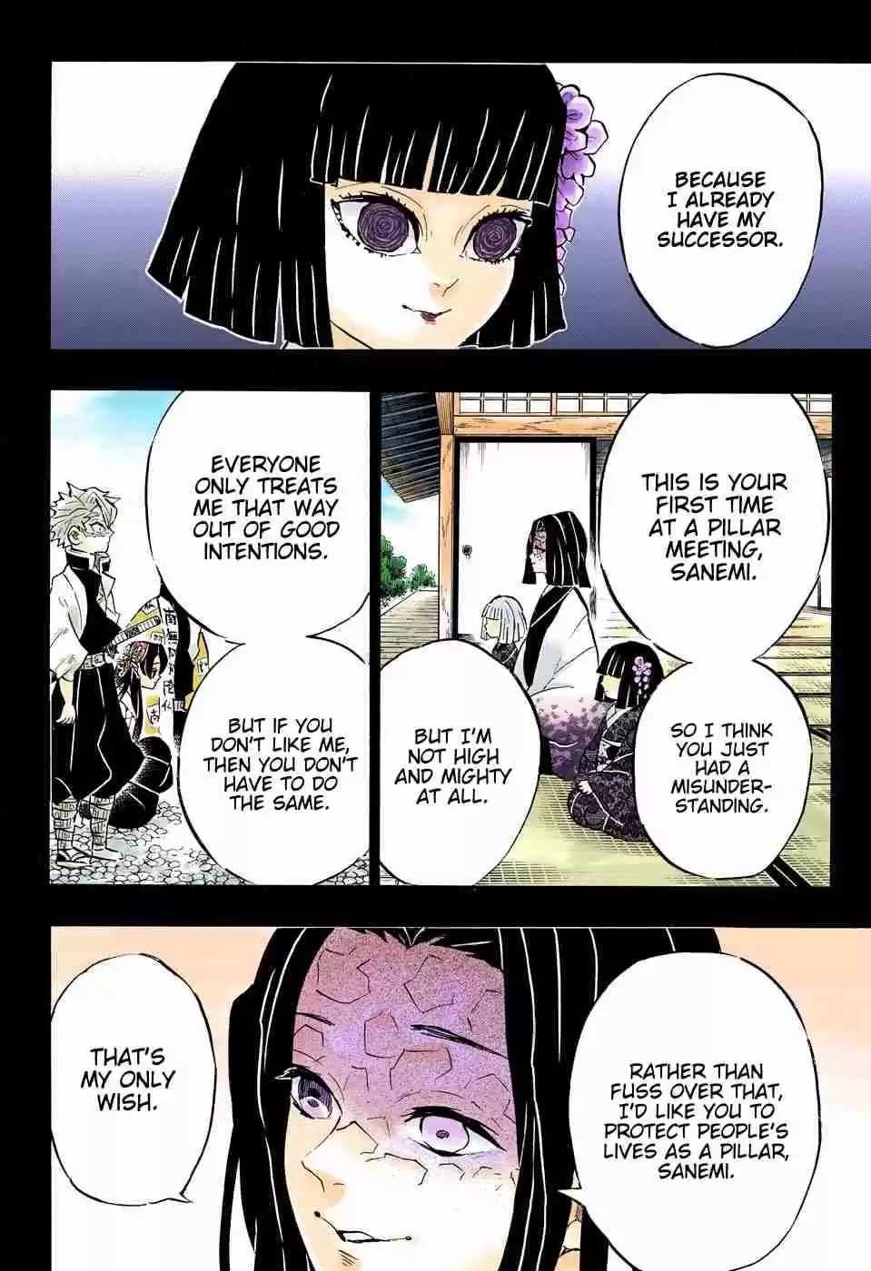 Kimetsu no Yaiba Digital Colored Comics Ch. 168 Eternal Permanence