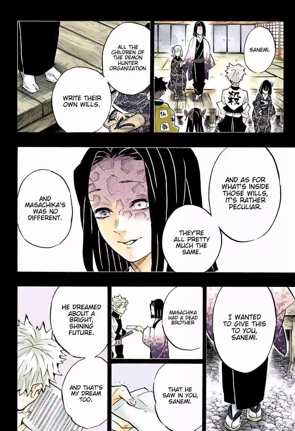 Kimetsu no Yaiba Digital Colored Comics Ch. 168 Eternal Permanence