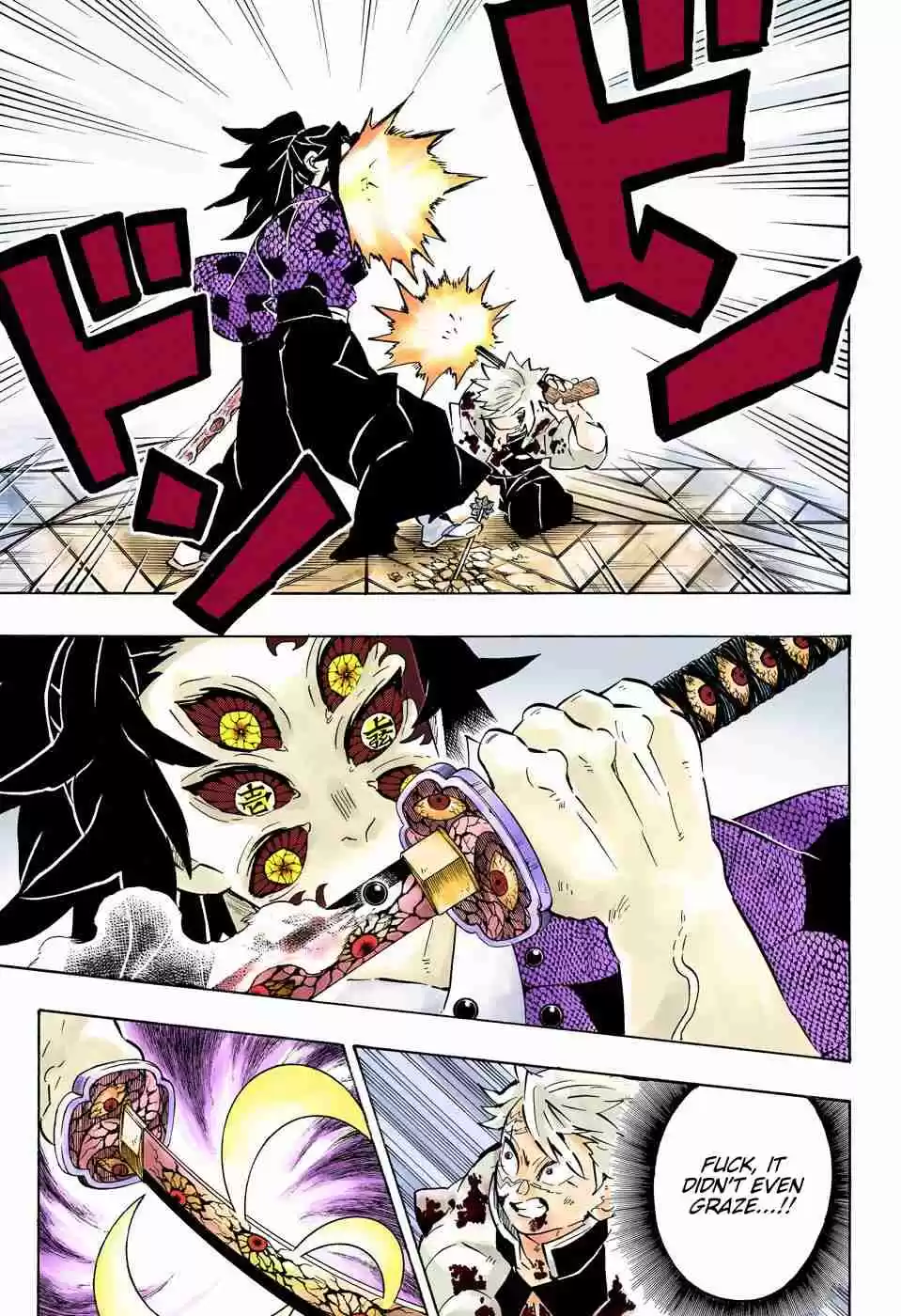 Kimetsu no Yaiba Digital Colored Comics Ch. 168 Eternal Permanence