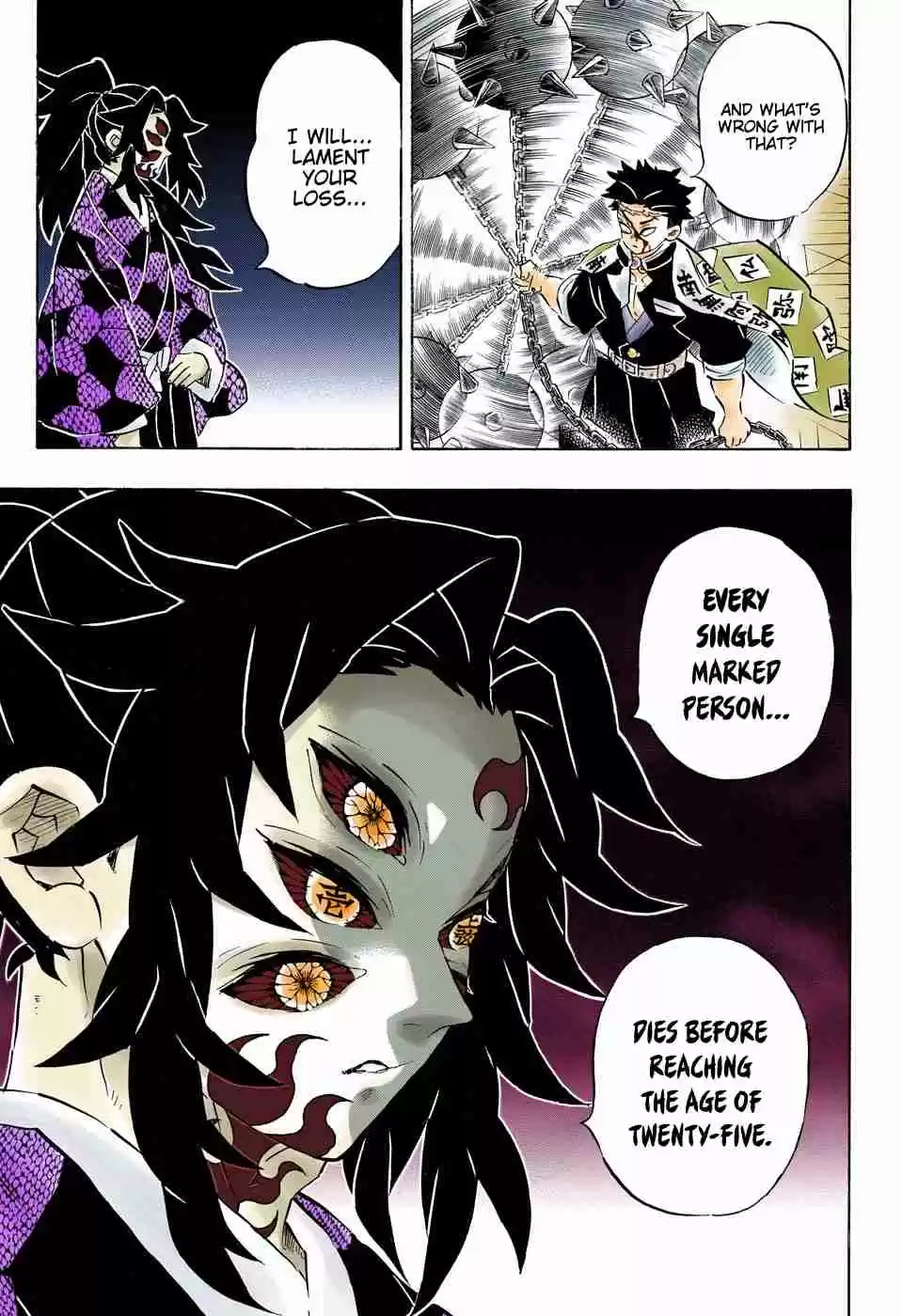 Kimetsu no Yaiba Digital Colored Comics Ch. 170 Steadfast Pillars