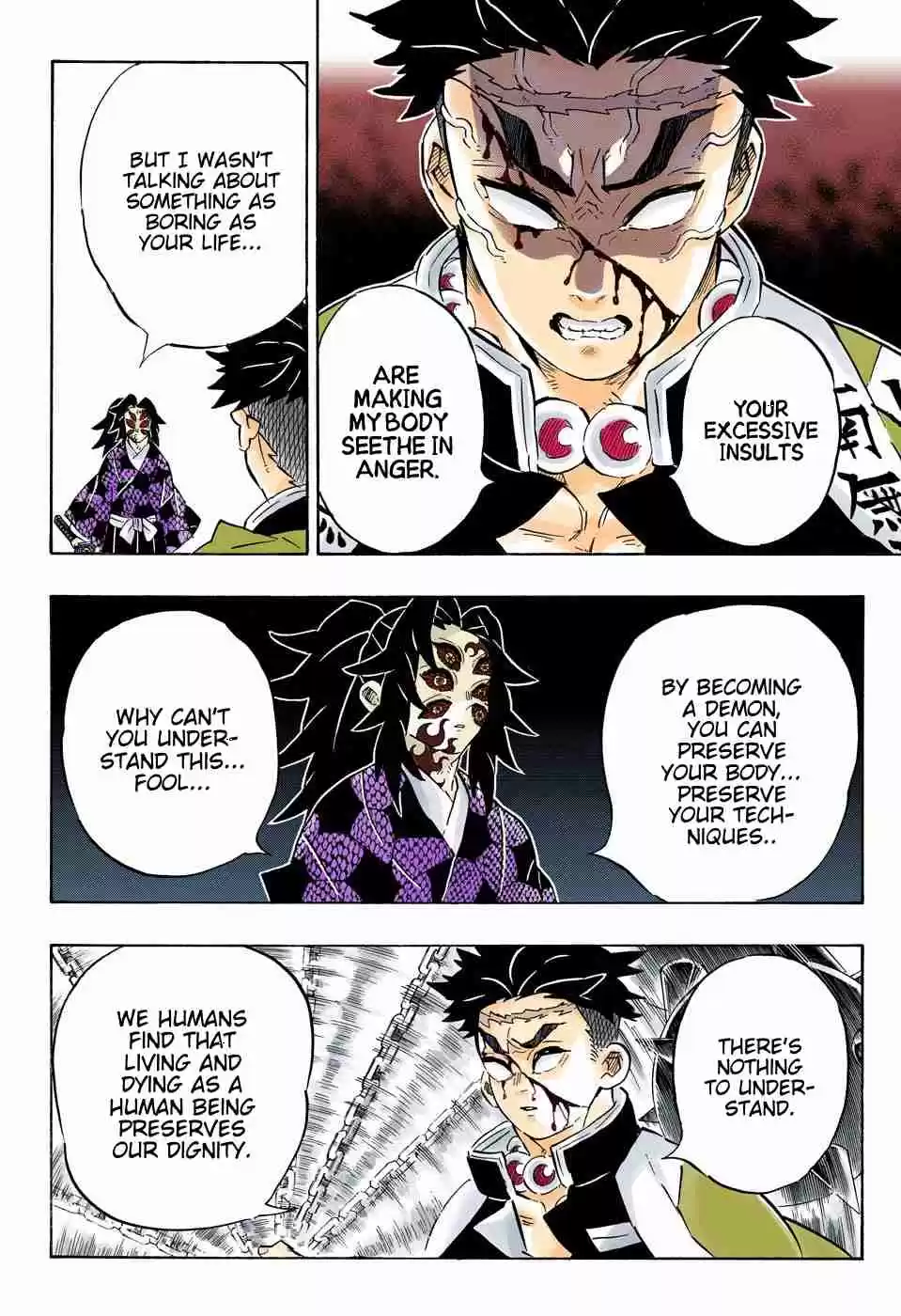 Kimetsu no Yaiba Digital Colored Comics Ch. 170 Steadfast Pillars