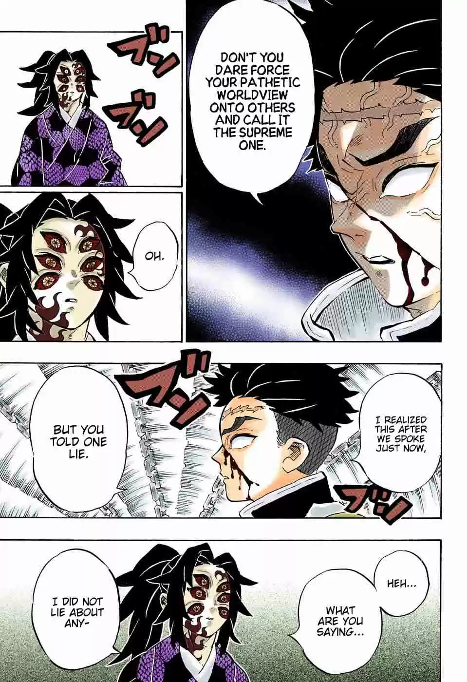 Kimetsu no Yaiba Digital Colored Comics Ch. 170 Steadfast Pillars