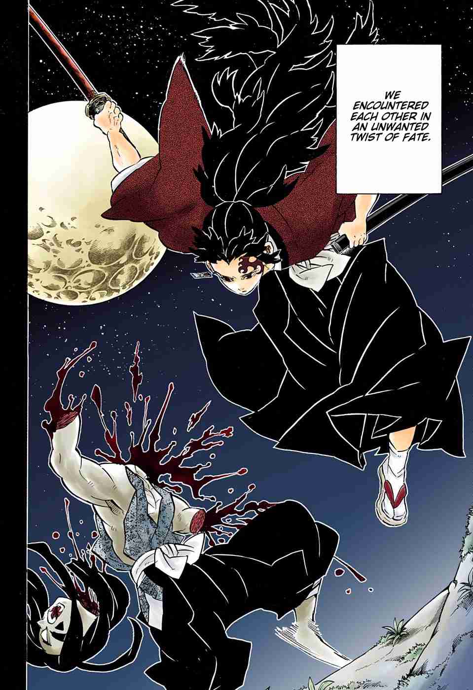 Kimetsu no Yaiba Digital Colored Comics Ch. 178 Despite Reaching My Hand Out, Despite Reaching My Hand Out