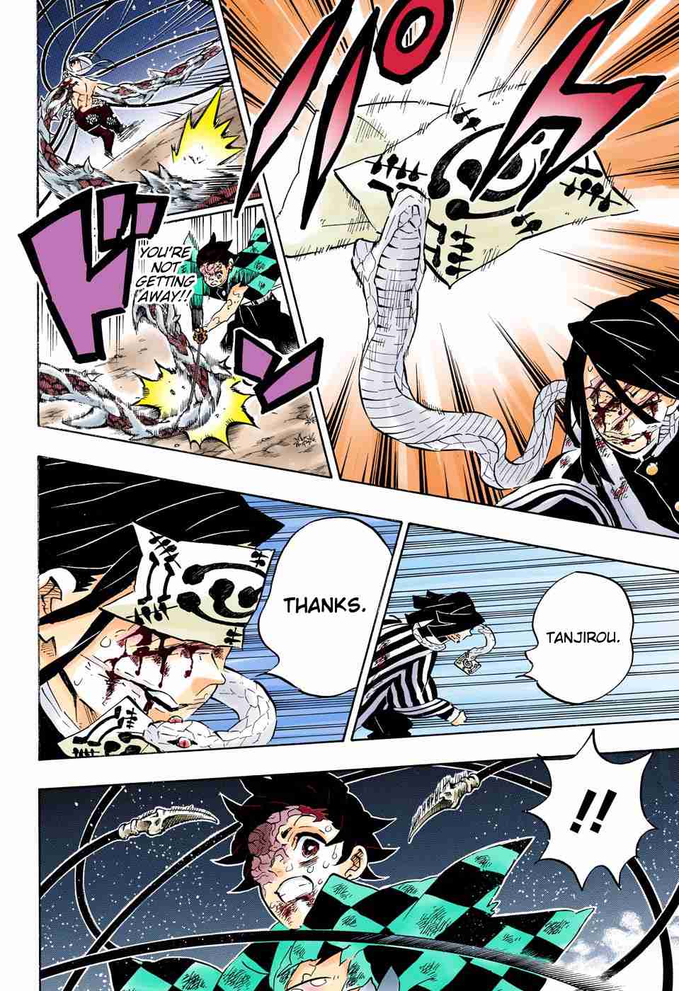 Kimetsu no Yaiba Digital Colored Comics Ch. 195 Bewildering