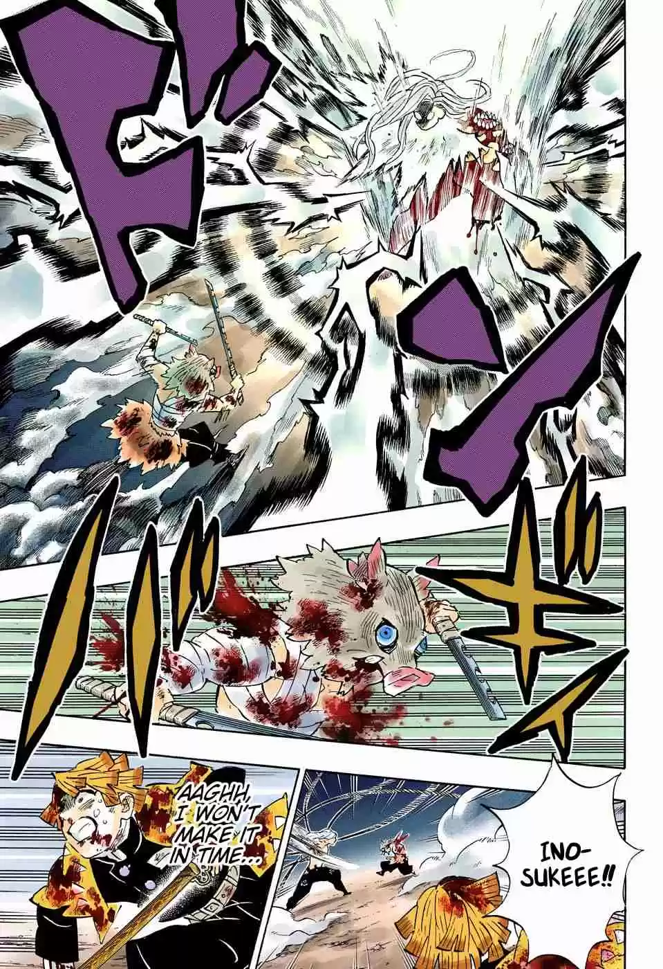 Kimetsu no Yaiba Digital Colored Comics Ch. 198 If You Notice