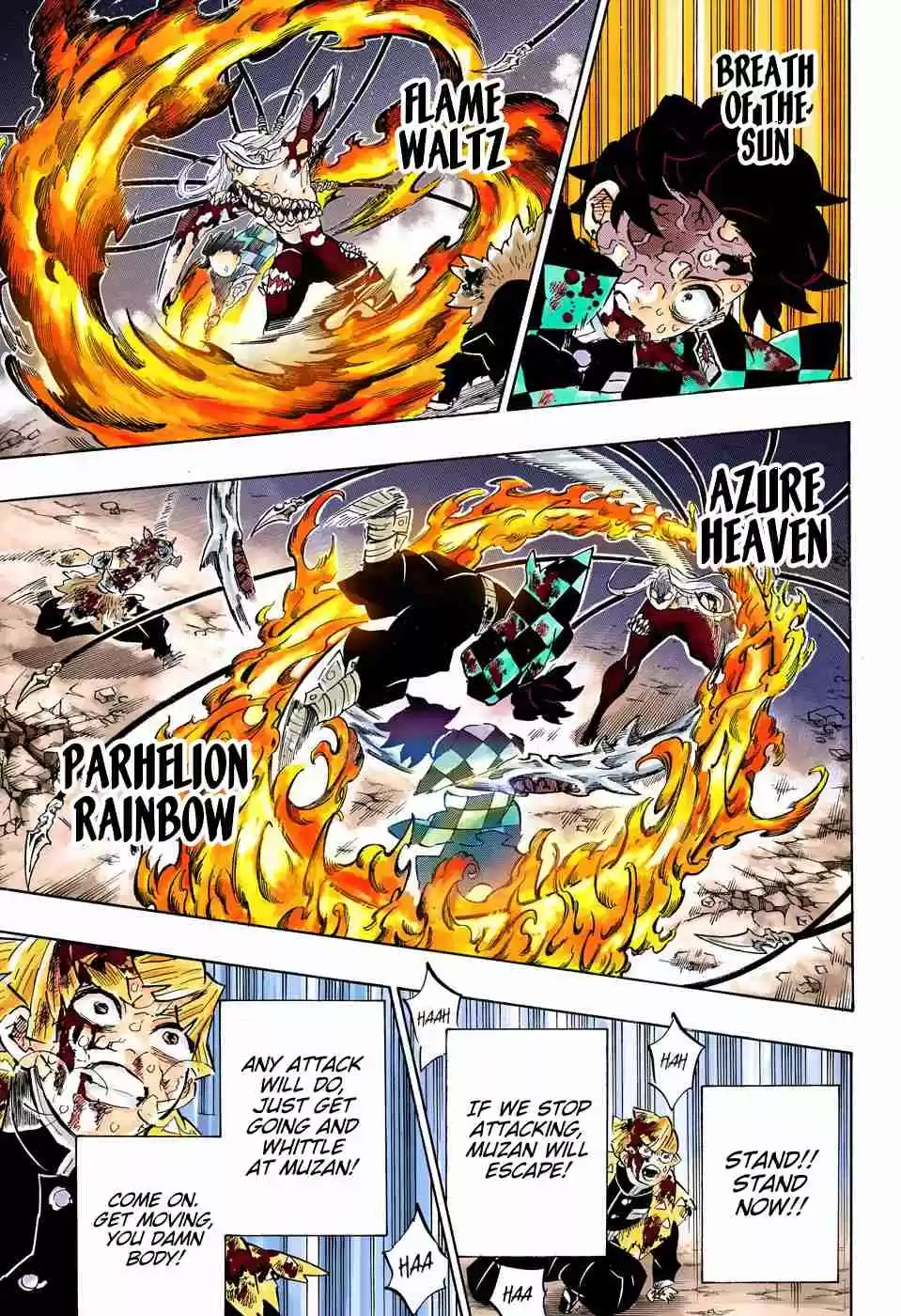 Kimetsu no Yaiba Digital Colored Comics Ch. 198 If You Notice