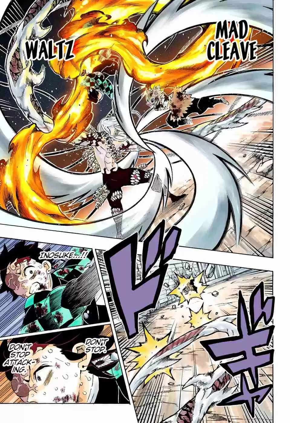 Kimetsu no Yaiba Digital Colored Comics Ch. 198 If You Notice
