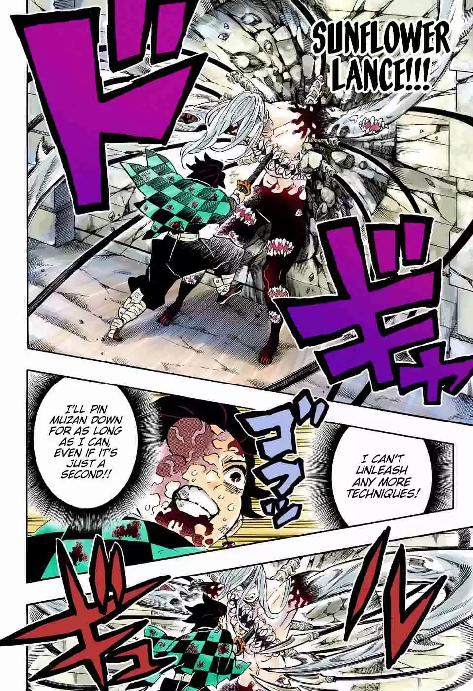 Kimetsu no Yaiba Digital Colored Comics Ch. 198 If You Notice