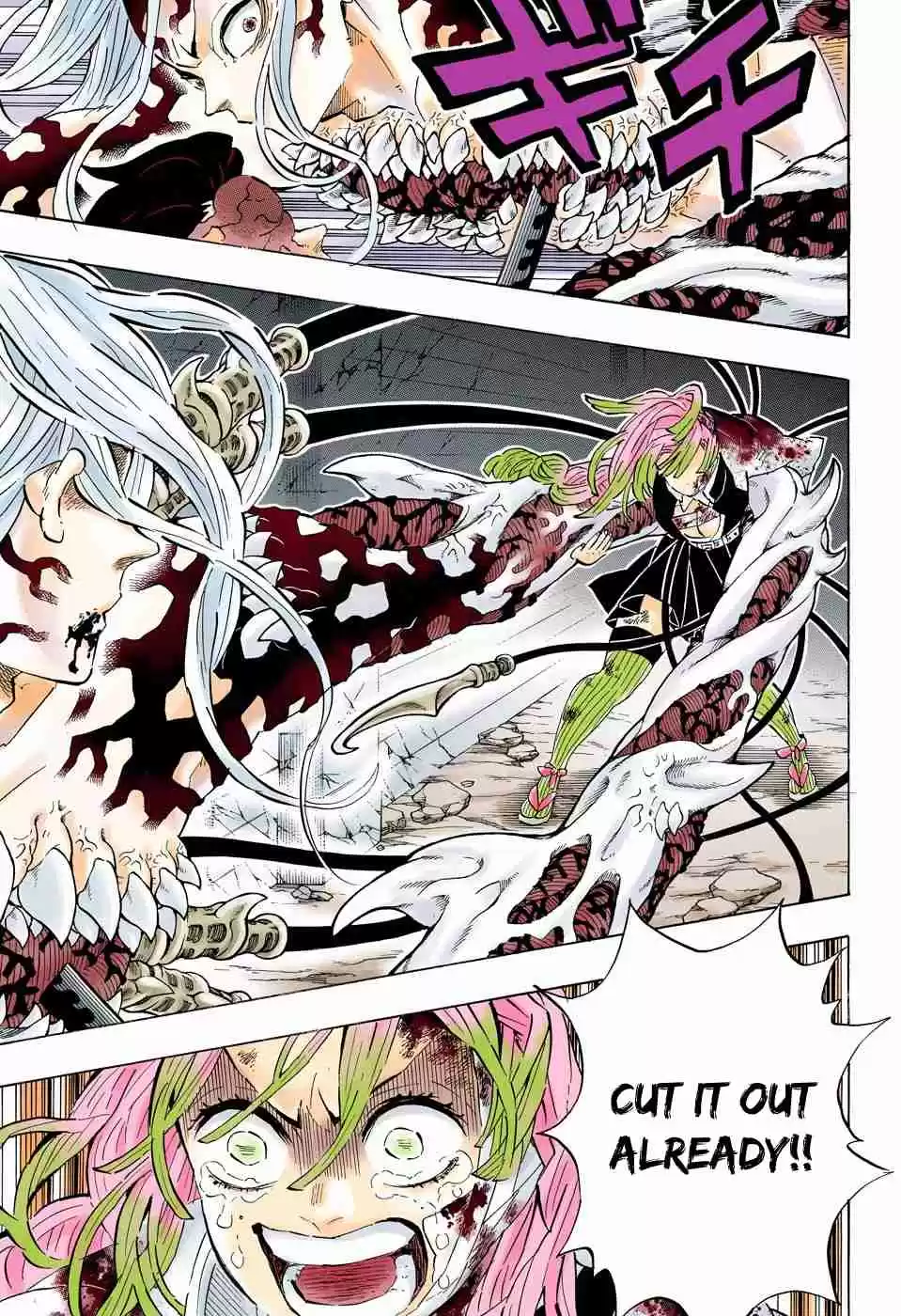 Kimetsu no Yaiba Digital Colored Comics Ch. 198 If You Notice