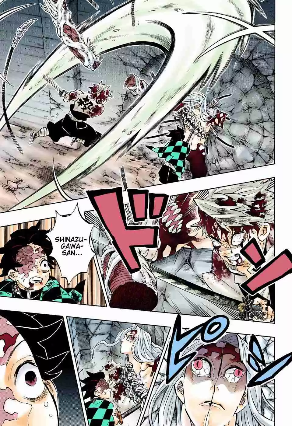 Kimetsu no Yaiba Digital Colored Comics Ch. 198 If You Notice