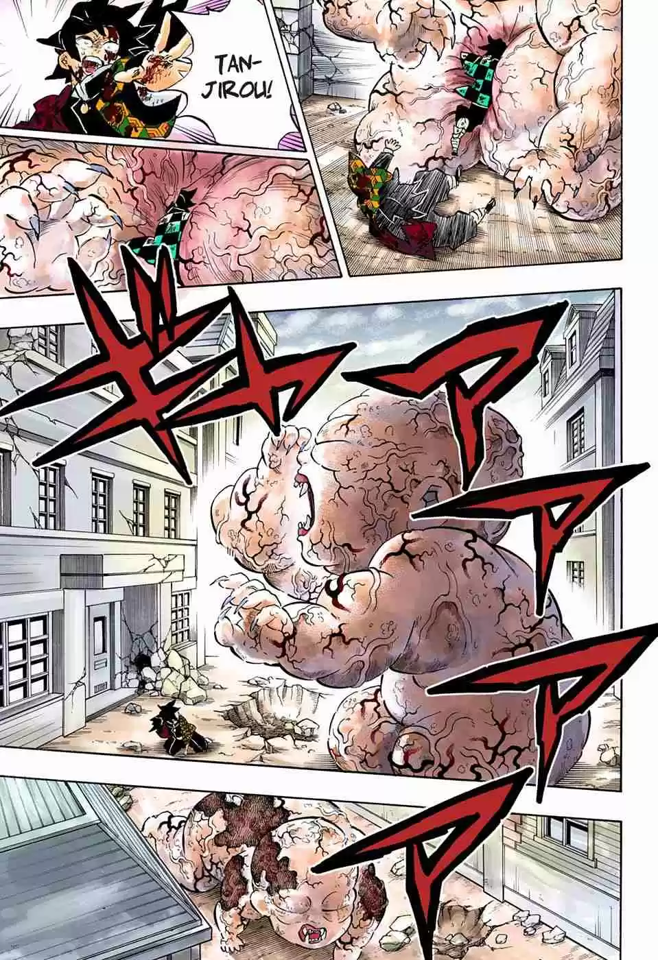 Kimetsu no Yaiba Digital Colored Comics Ch. 199 Dawn of a Thousand Years