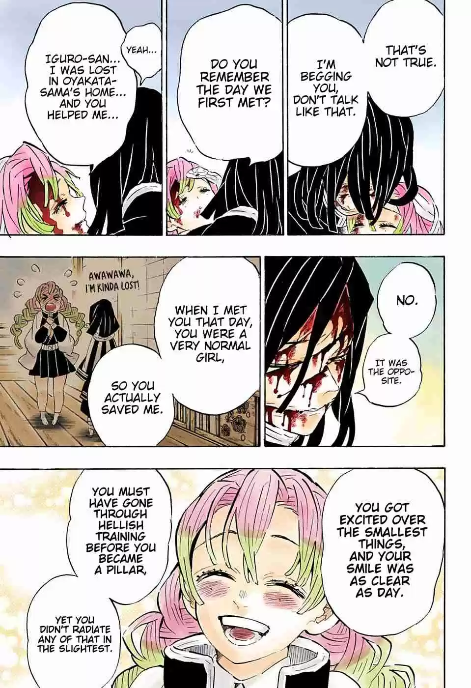 Kimetsu no Yaiba Digital Colored Comics Ch. 200 The Price of Victory