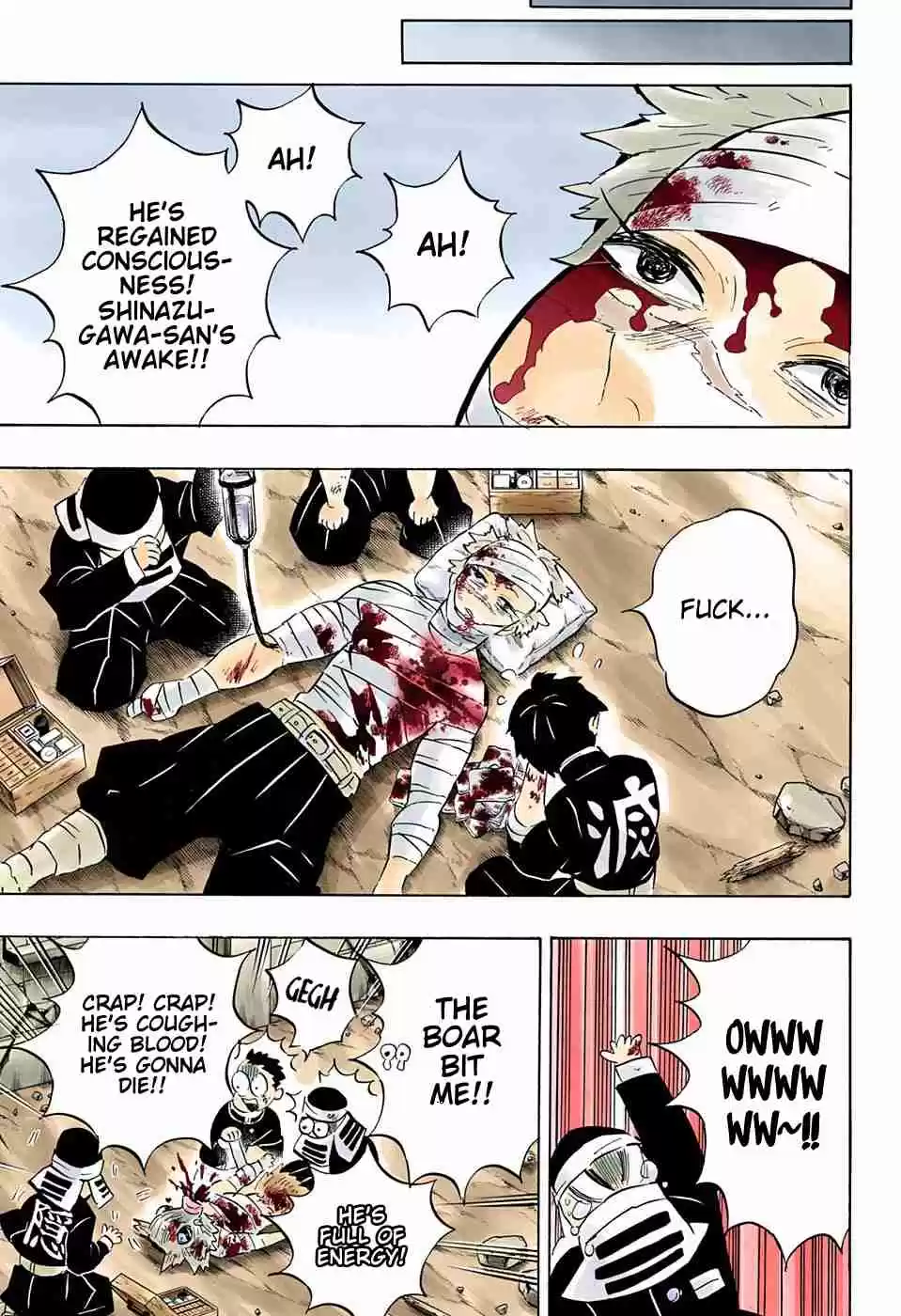 Kimetsu no Yaiba Digital Colored Comics Ch. 200 The Price of Victory