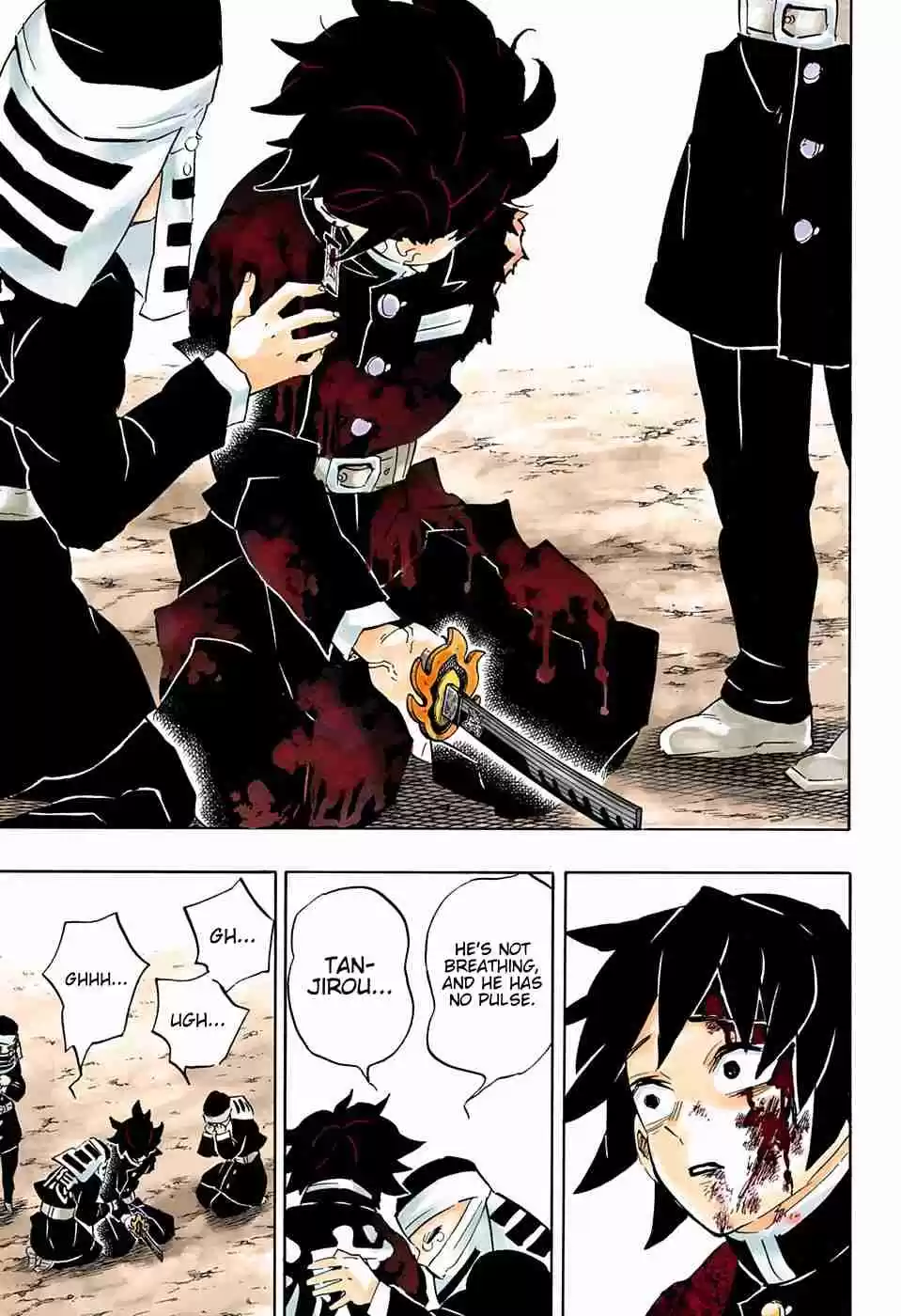 Kimetsu no Yaiba Digital Colored Comics Ch. 200 The Price of Victory