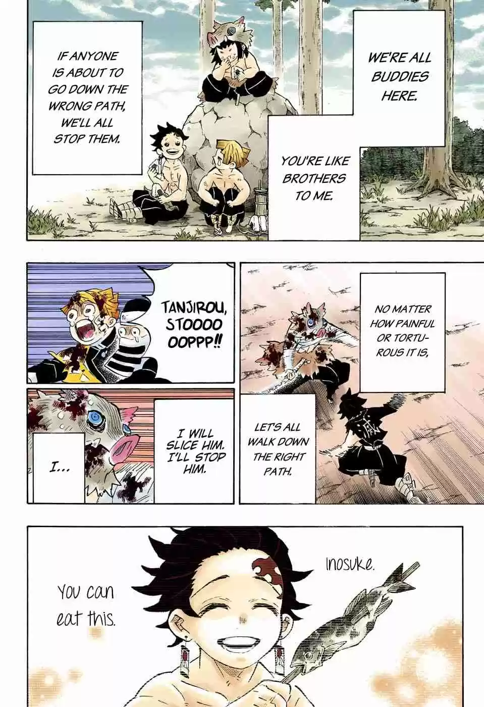 Kimetsu no Yaiba Digital Colored Comics Ch. 201 The King of Demons