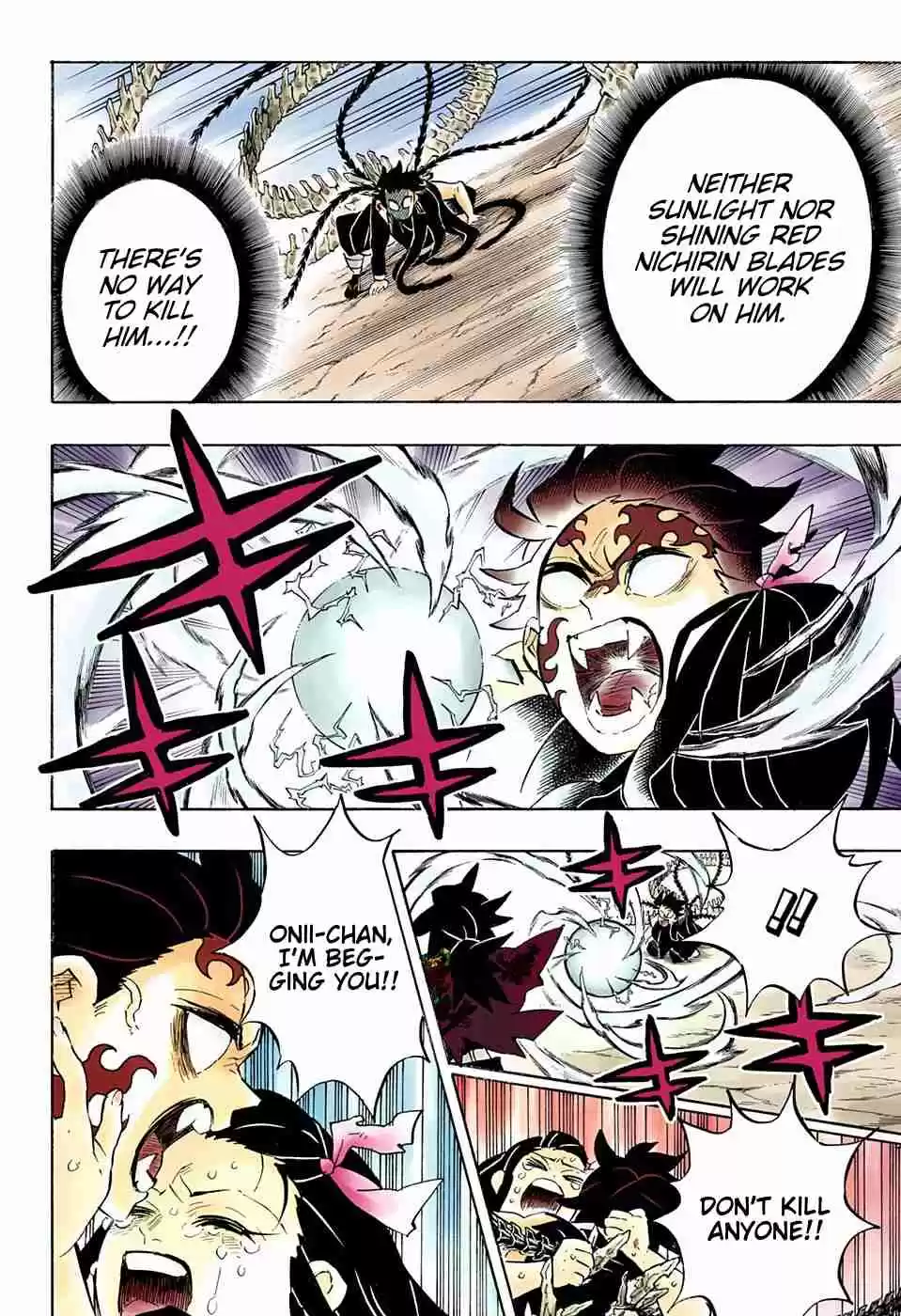 Kimetsu no Yaiba Digital Colored Comics Ch. 202 Let's Go