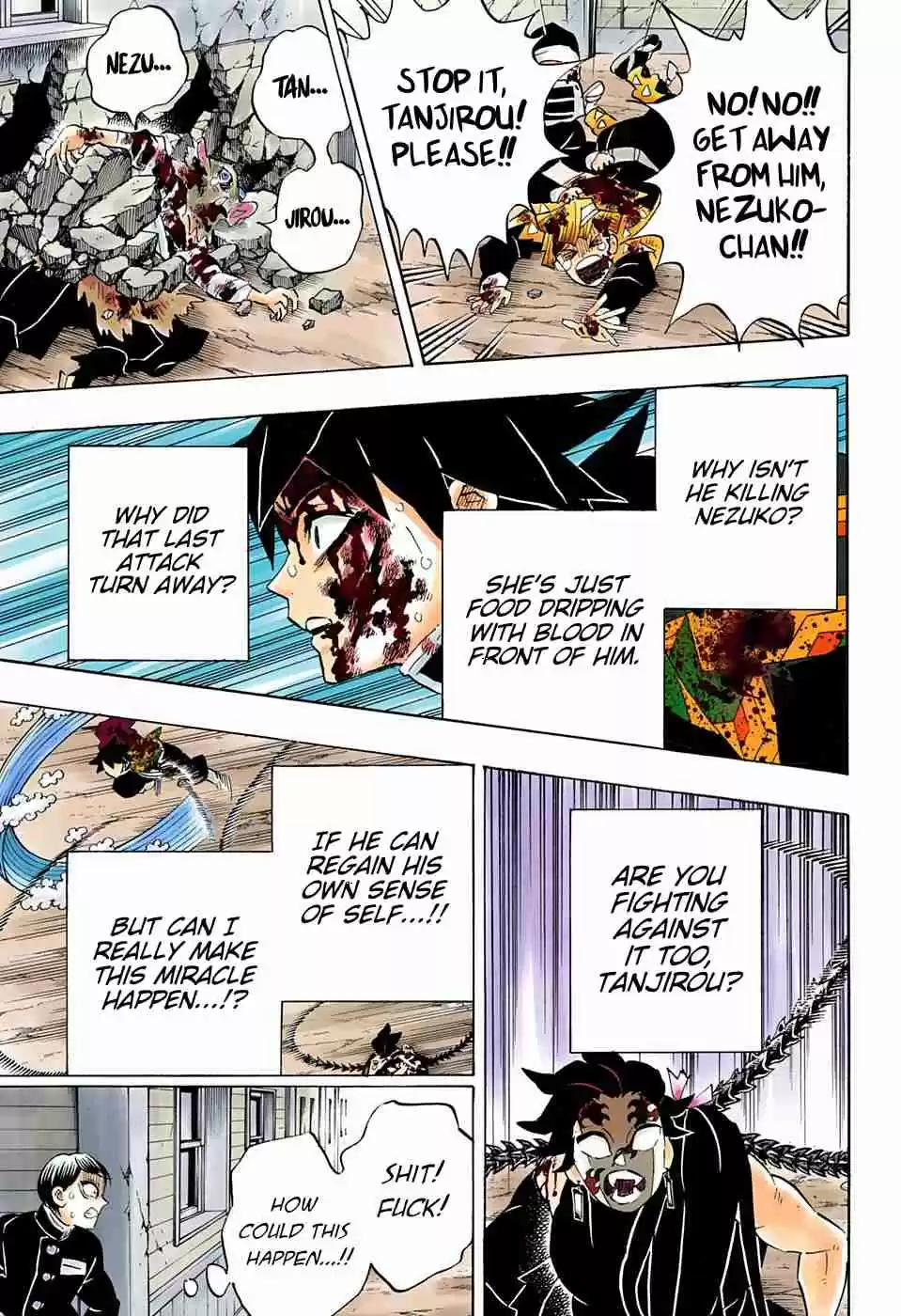 Kimetsu no Yaiba Digital Colored Comics Ch. 202 Let's Go