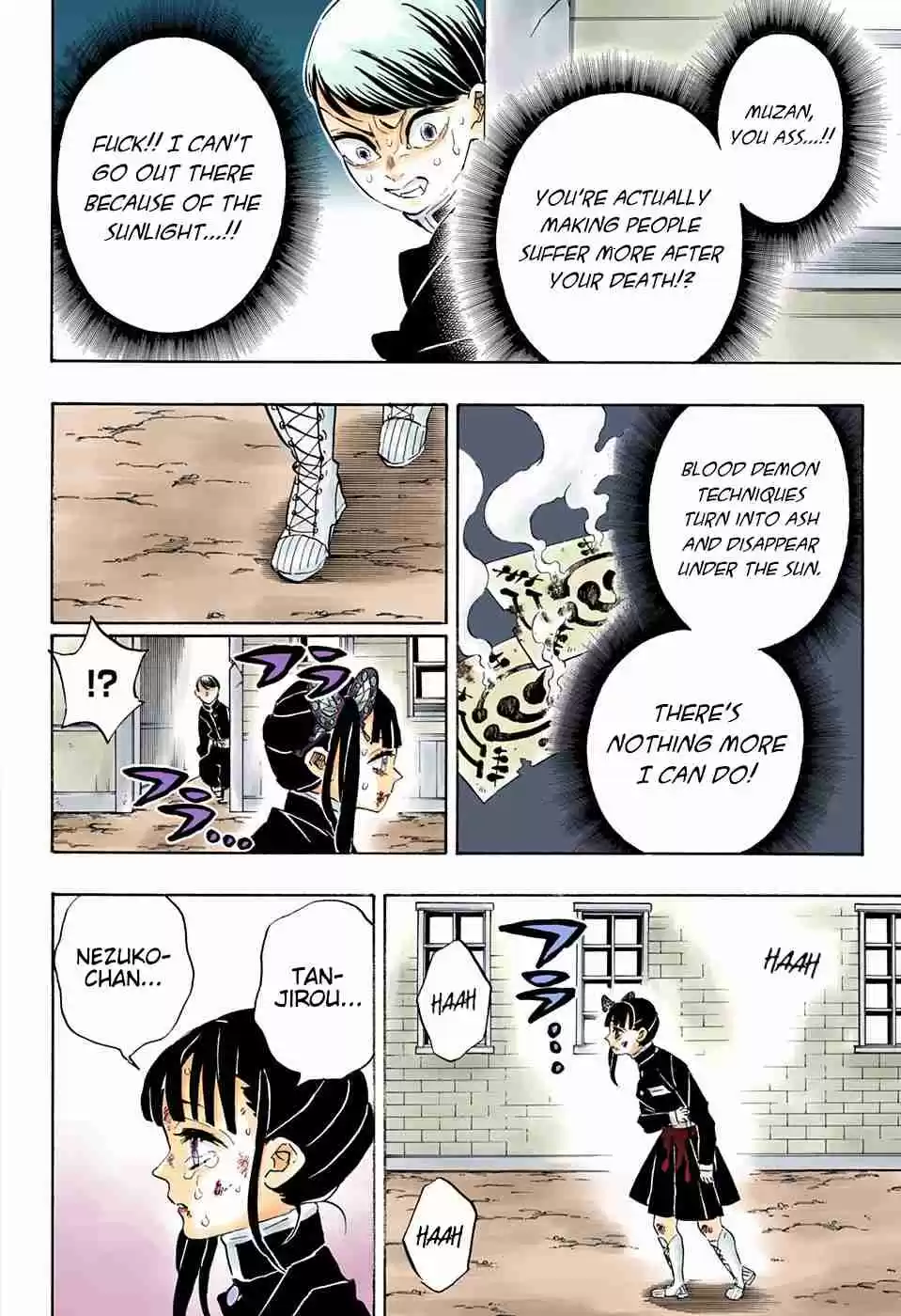 Kimetsu no Yaiba Digital Colored Comics Ch. 202 Let's Go