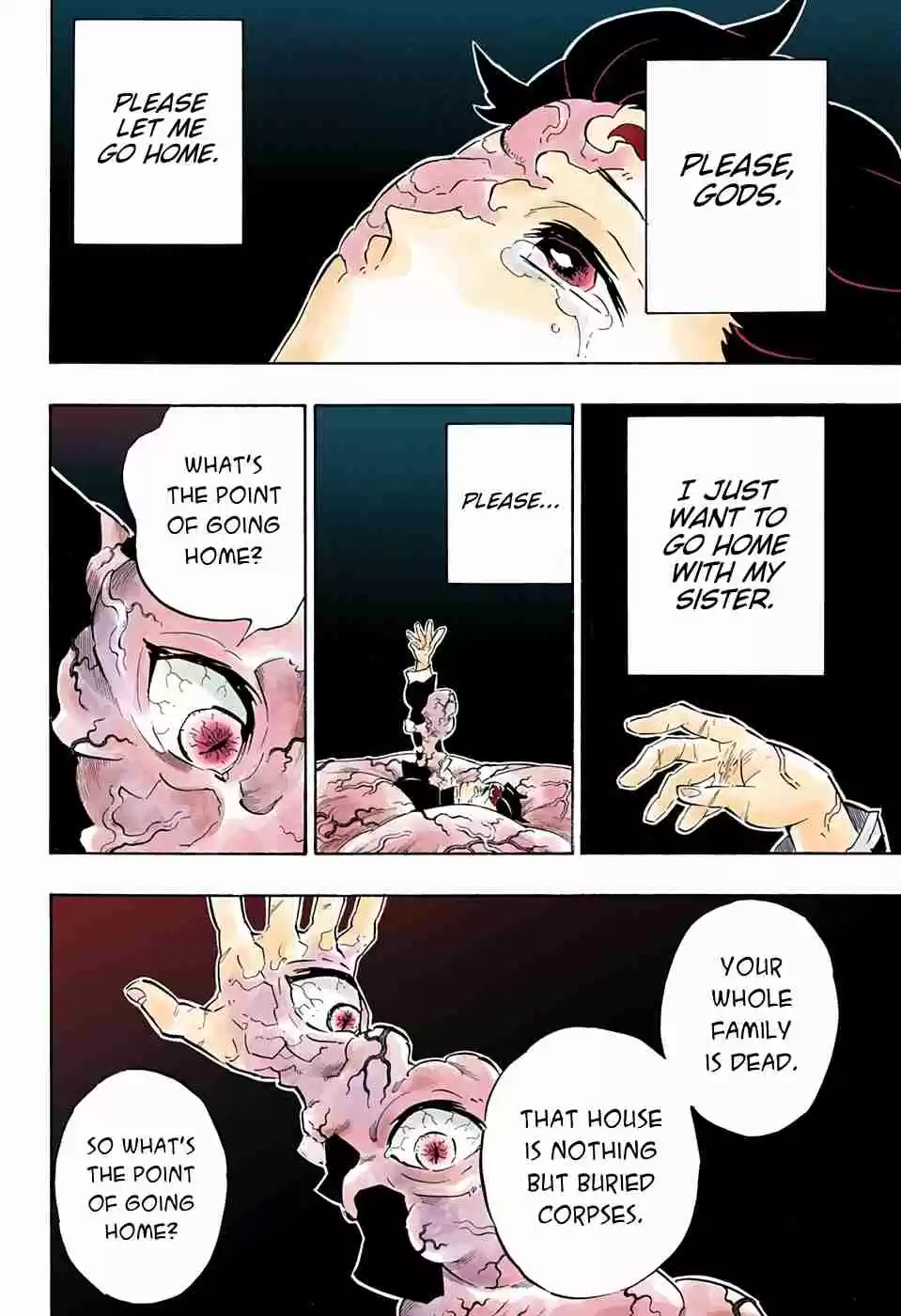 Kimetsu no Yaiba Digital Colored Comics Ch. 203 A Multitude of Stimulations