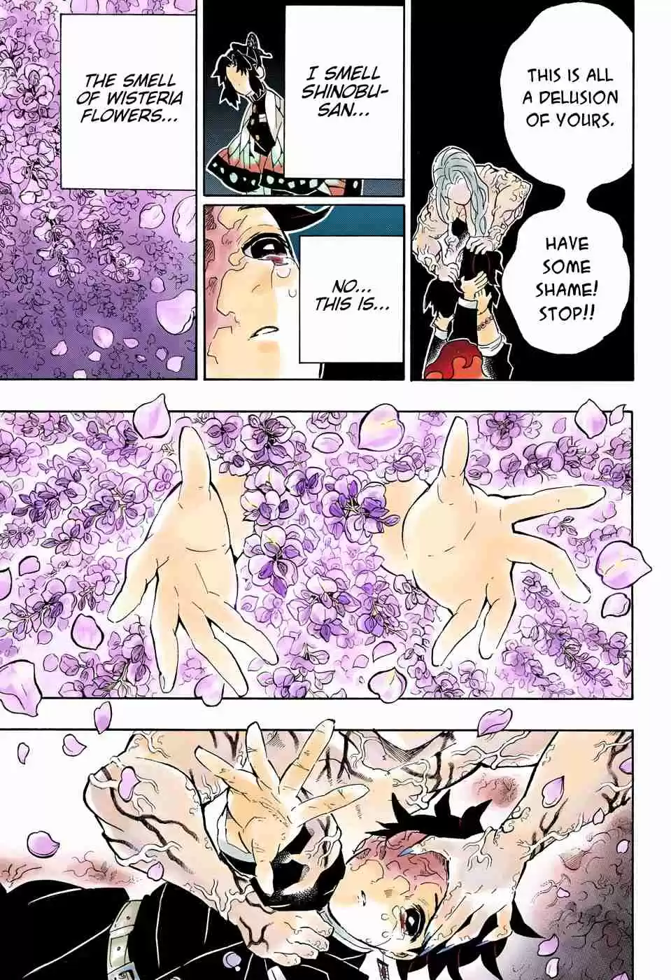 Kimetsu no Yaiba Digital Colored Comics Ch. 203 A Multitude of Stimulations