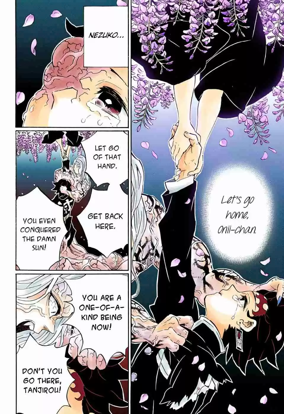 Kimetsu no Yaiba Digital Colored Comics Ch. 203 A Multitude of Stimulations