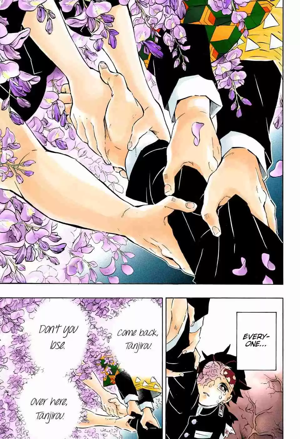 Kimetsu no Yaiba Digital Colored Comics Ch. 203 A Multitude of Stimulations