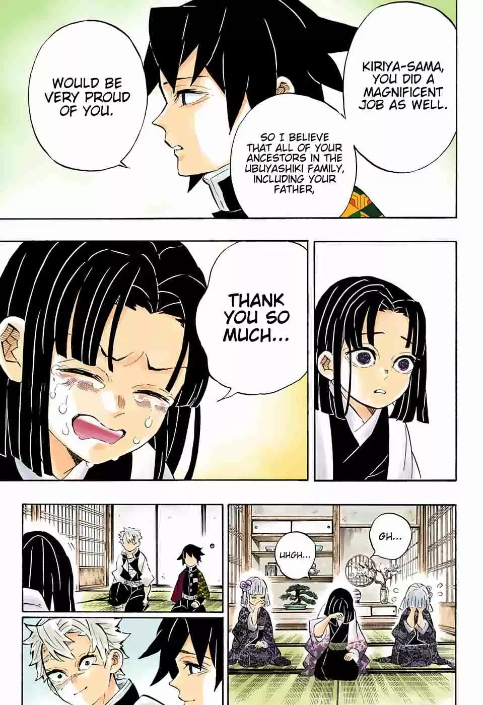 Kimetsu no Yaiba Digital Colored Comics Ch. 204 A World Without Demons