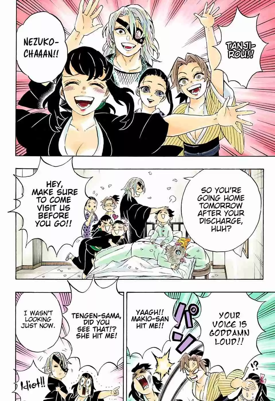 Kimetsu no Yaiba Digital Colored Comics Ch. 204 A World Without Demons