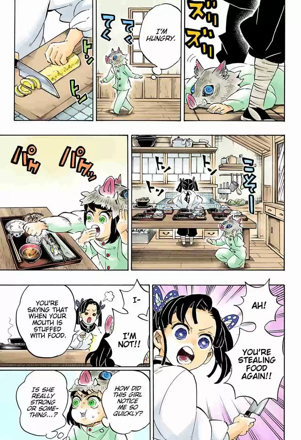 Kimetsu no Yaiba Digital Colored Comics Ch. 204 A World Without Demons