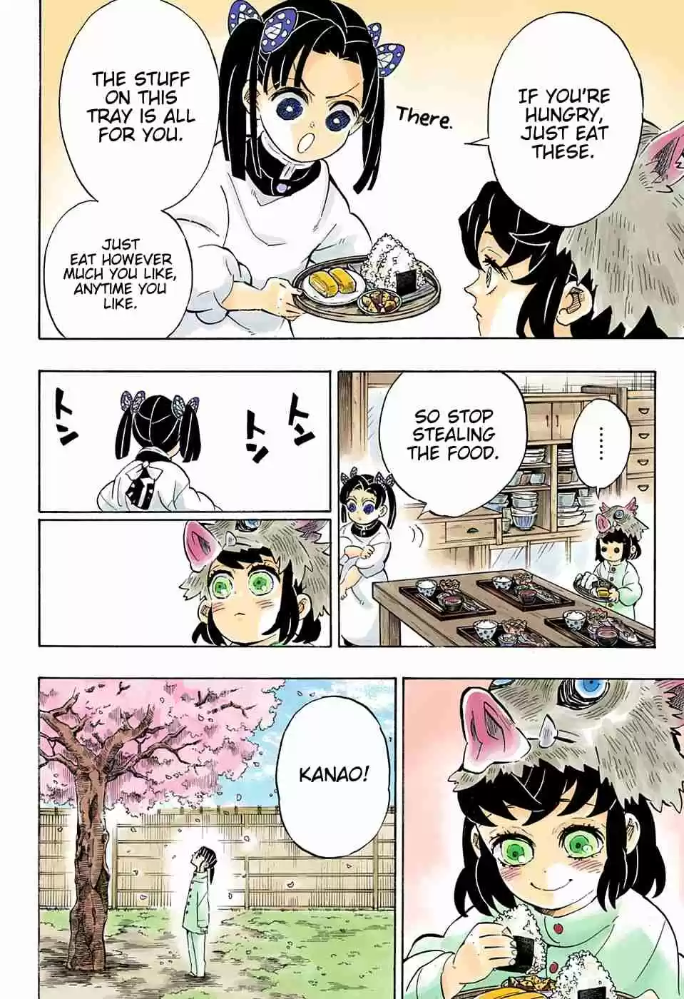 Kimetsu no Yaiba Digital Colored Comics Ch. 204 A World Without Demons