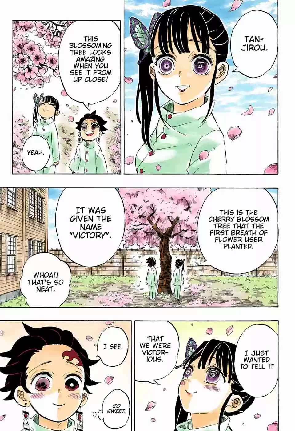 Kimetsu no Yaiba Digital Colored Comics Ch. 204 A World Without Demons