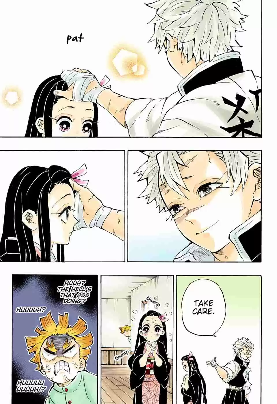 Kimetsu no Yaiba Digital Colored Comics Ch. 204 A World Without Demons