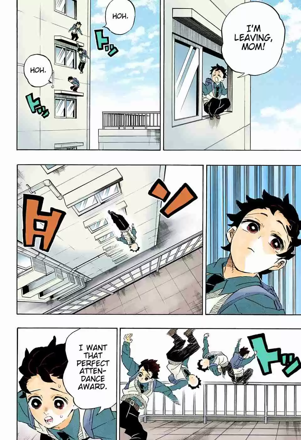 Kimetsu no Yaiba Digital Colored Comics Ch. 205 Lives That Make the Years Shine