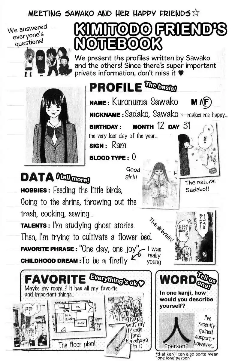 Kimi ni Todoke Vol. 8 Ch. 33.5